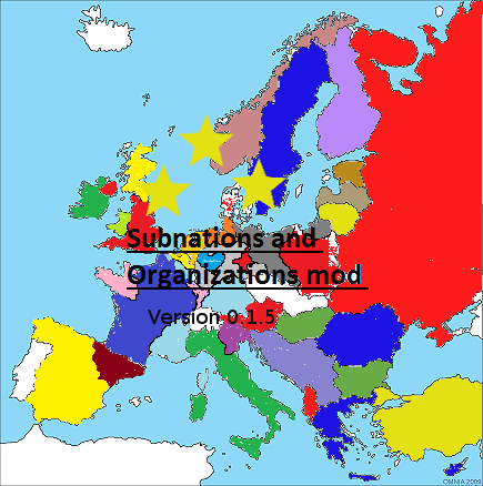 Subnations and Organizations Version 0.1.5