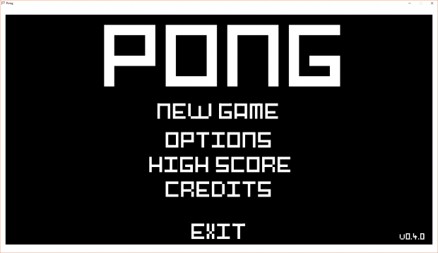 Pong SGStudio 0.4.0