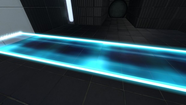 Portal 2 beta light bridge