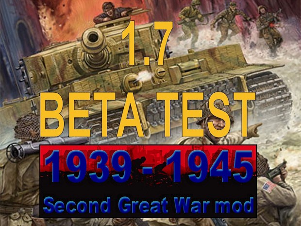 1939-1945 SGW mod 1.7 Beta Test