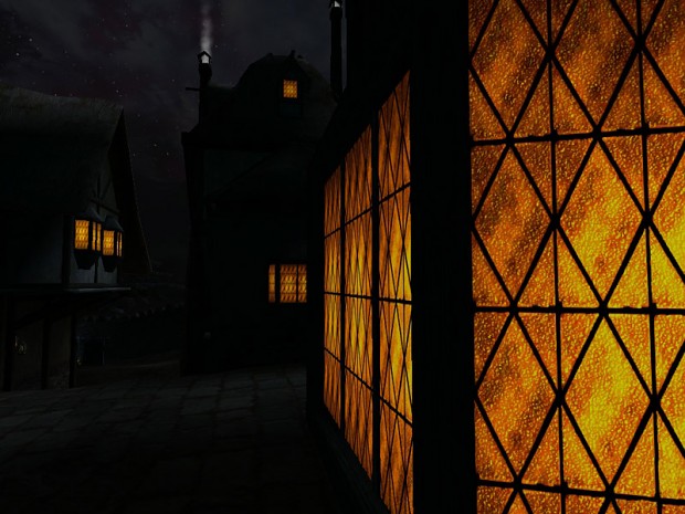 OpenMW at night