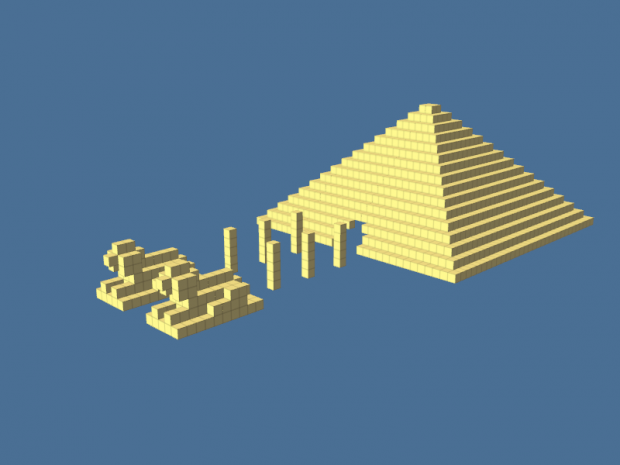 Voxel Artist Pyramid