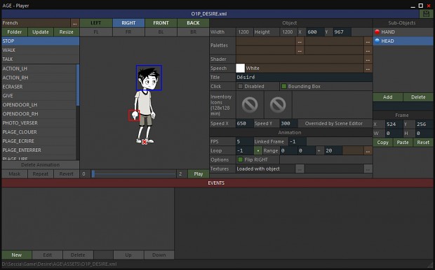 Object Editor (Characters and Objects)
