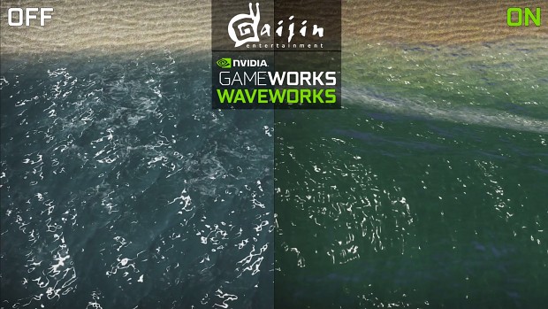 nVIDIA WaveWorks comparison
