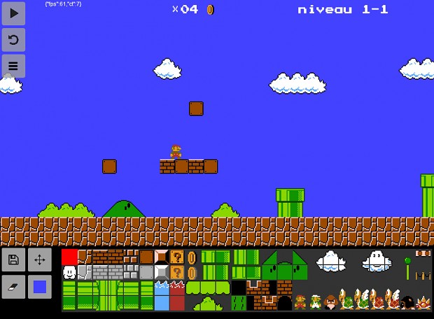 Super Mario Bros, level 1-1
