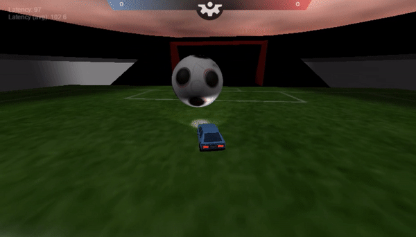 3D car football