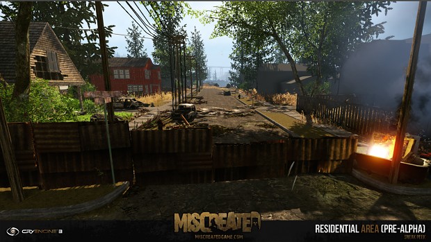 Pre-alpha Image of Residential Area for Miscreated