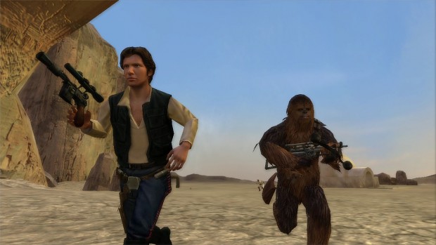 The Dynamic Duo Han and Chewie