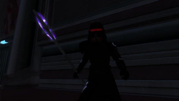 A Clone Purge Trooper in the Jedi Temple