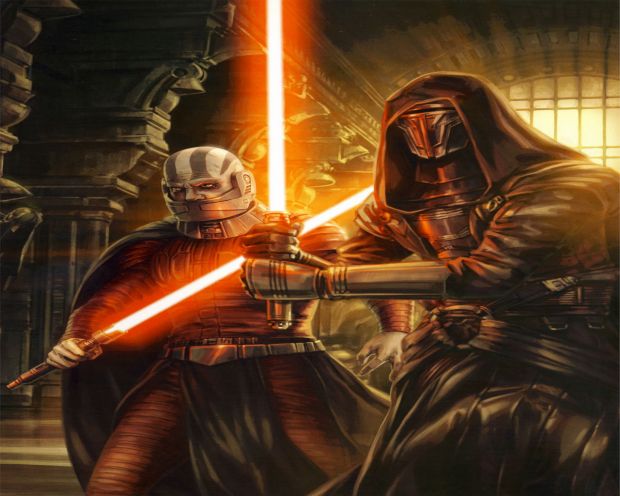 Darth Revan and Darth Malak