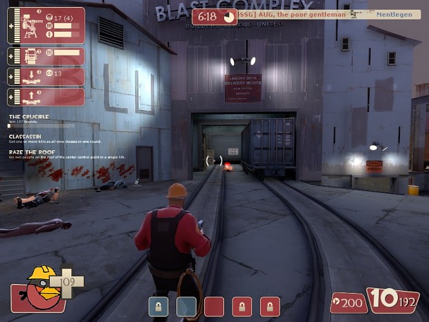 A weird Tf2 gameplay screenshot