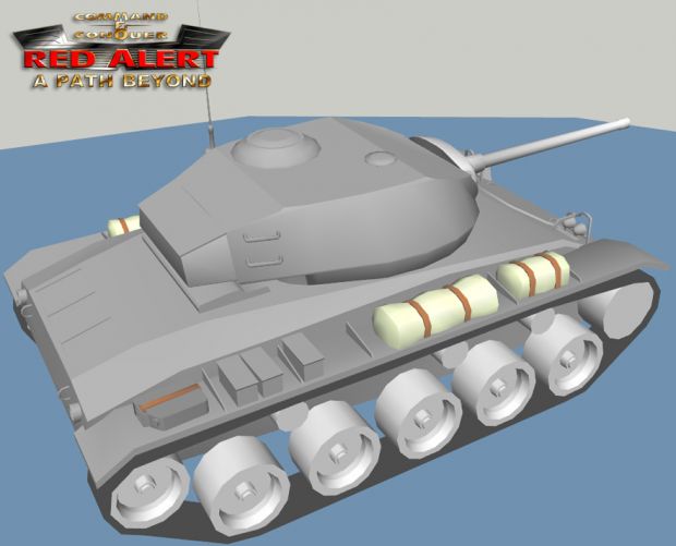 Allied Light Tank - Finished Model