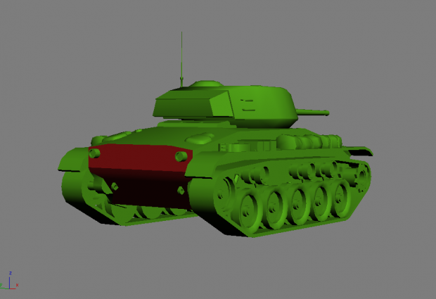Light Tank armor allocation