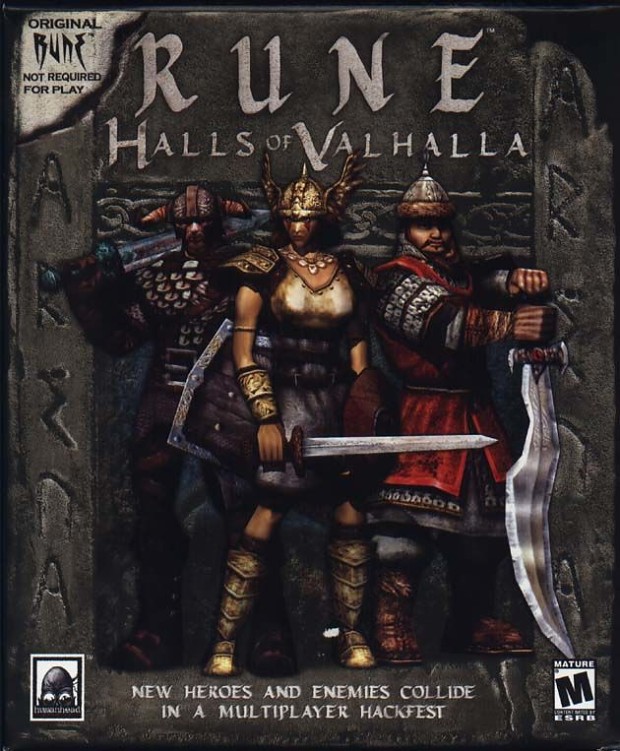 Rune Halls of Valhalla Cover - Front