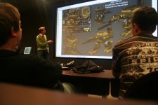 Renardin giving EA a presentation
