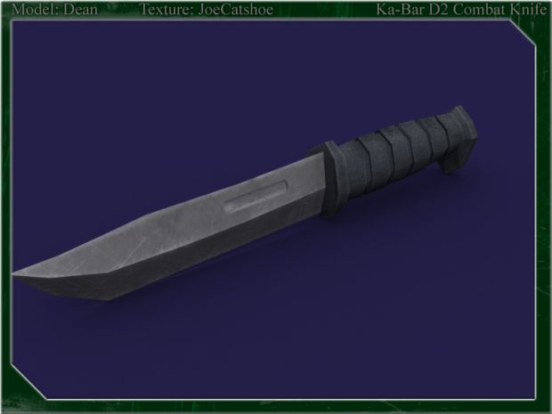 Ka-Bar D2 combat knife