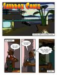Sample Of Comic Created In Sandbox By Stefos