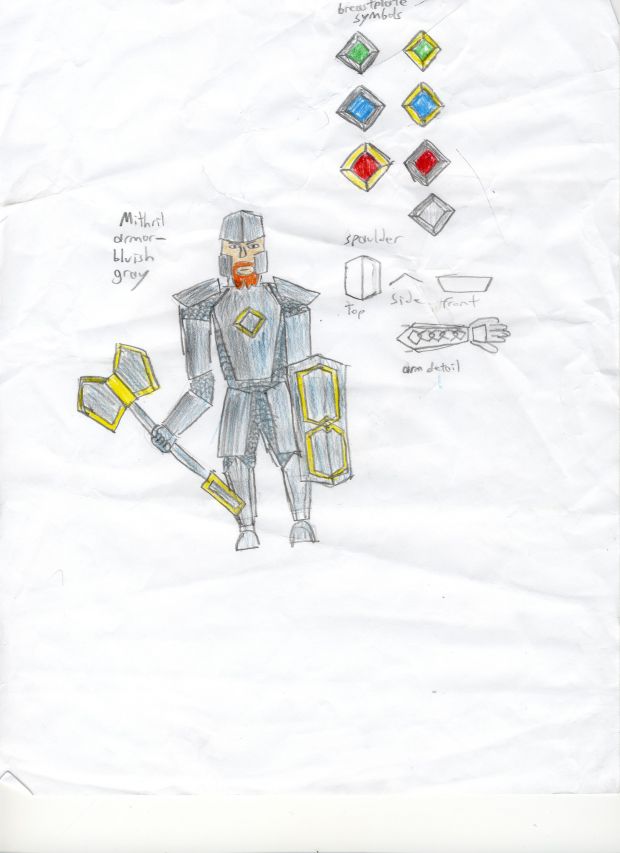 Concept Art-Dwarf Soldier