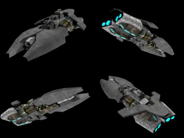 One of Earth Defence's cruisers