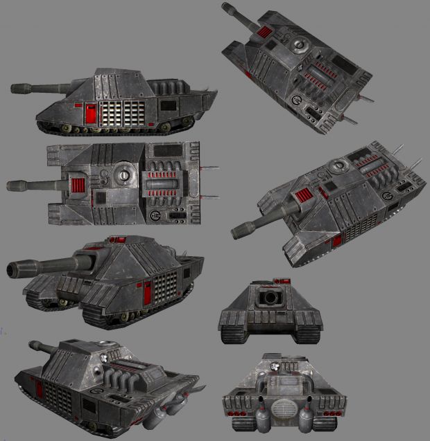 Harkonnen Assault Tank image - Battle for Dune: War of Assassins - ModDB