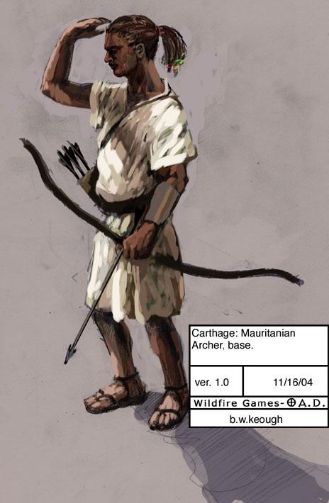 Mauritanian Archer