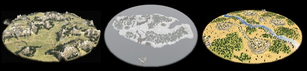 3 new skirmish maps added in Alpha 19