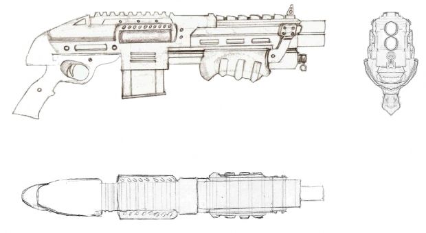 OverDose Misc Weapons Concept Art