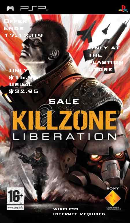 Killzone Liberation Sale Poster 
