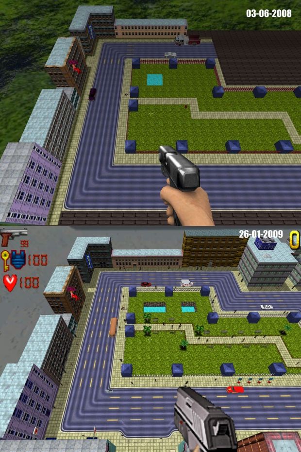 Duke Theft Auto Comparison Screenshot.