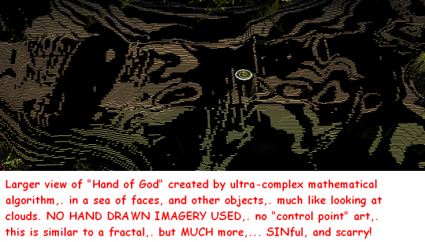 The Phantom Surface and the HAND OF GOD