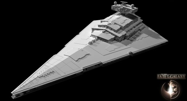 Imperial I-class Star Destroyer WIP Shot