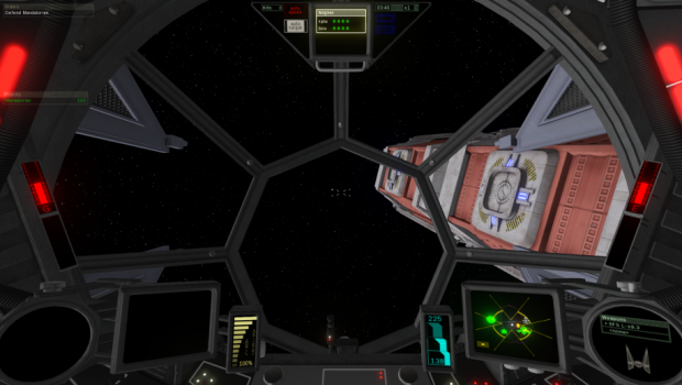 A-wing and TIE Interceptor Cockpits