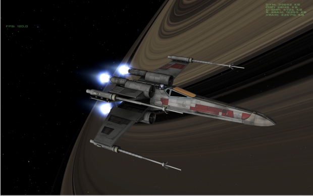 X-Wing In Game Shots