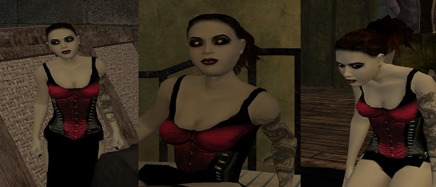 World of Goth - Malkavian Makeup addon - Vampire: The Masquerade –  Bloodlines - ModDB