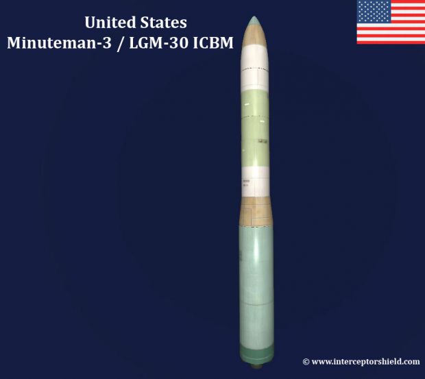 Minuteman-3 LGM-30 ICBM