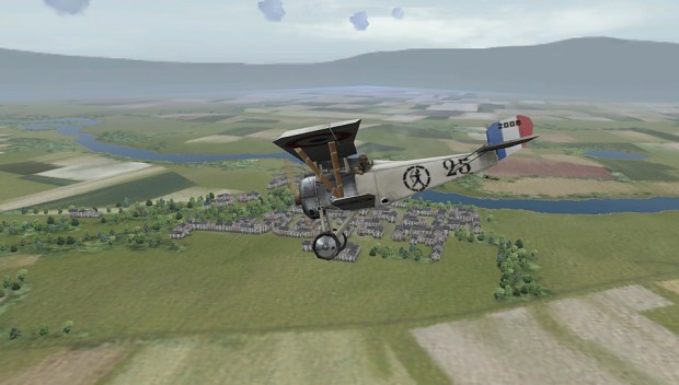 Nieuport 17 makes an appearance