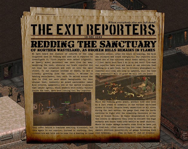 The Exit Reporters