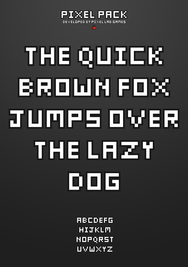 Pixel Pack Font