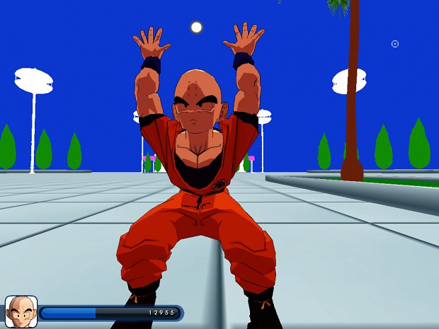 Krillin's attack used against the saibamens