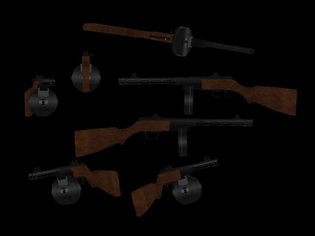 PPSH 44 Textured