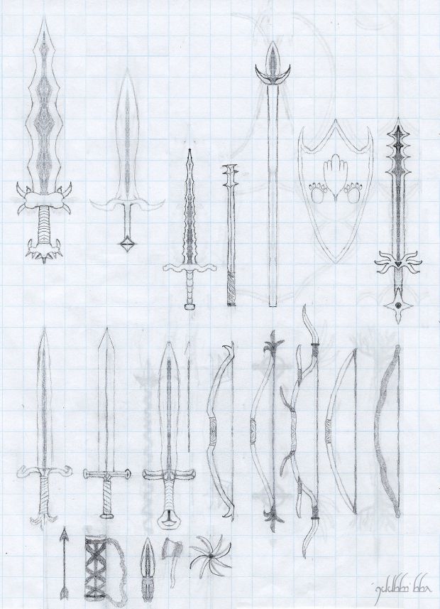 Concept Art - Weapons