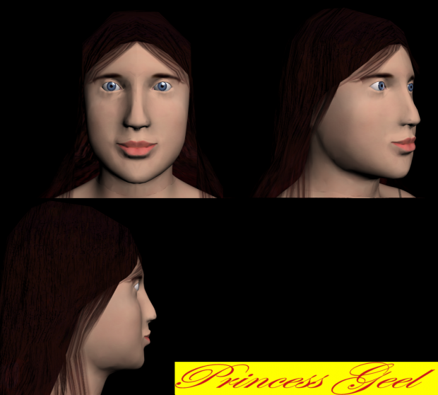 Princess Geel (Progress Update 4) -face-