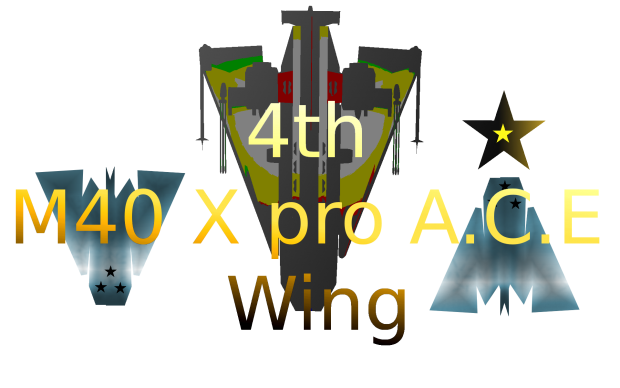 4th M40 X pro A.C.E Wing logo