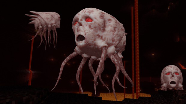3D Render of the Ghast *Updated*
