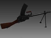 Light Machine Gun Model