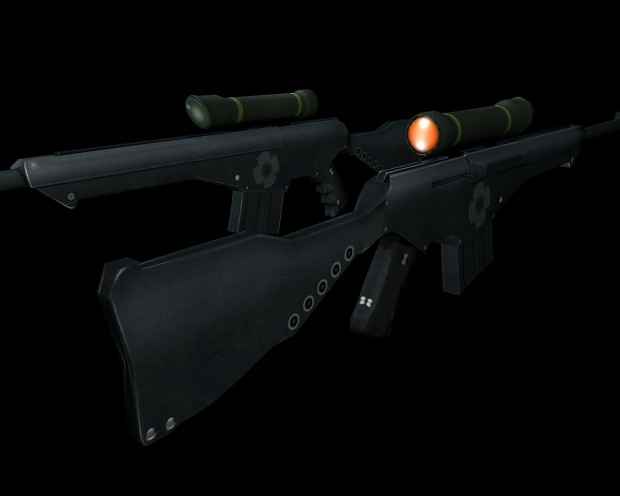 Sniper rifle concept finised