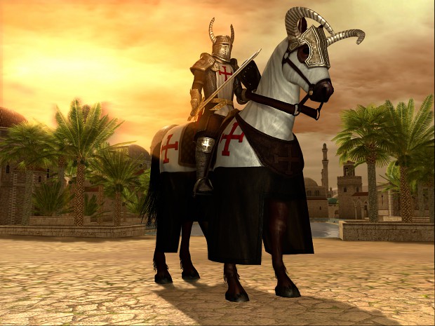 Templar Knight render