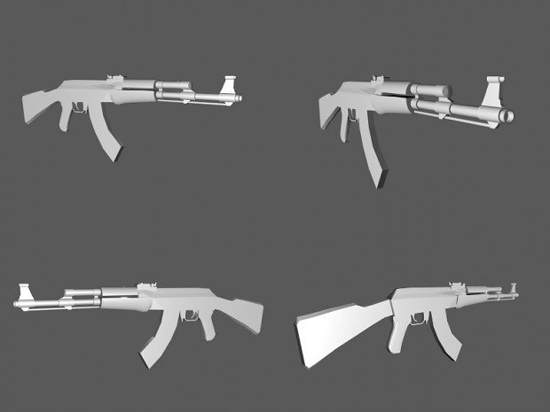 AK-47 Multiple Viewpoints