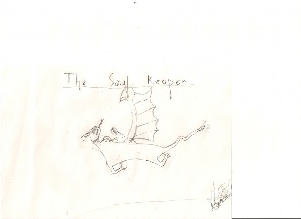 The soul reaper, mounted and ready to kill