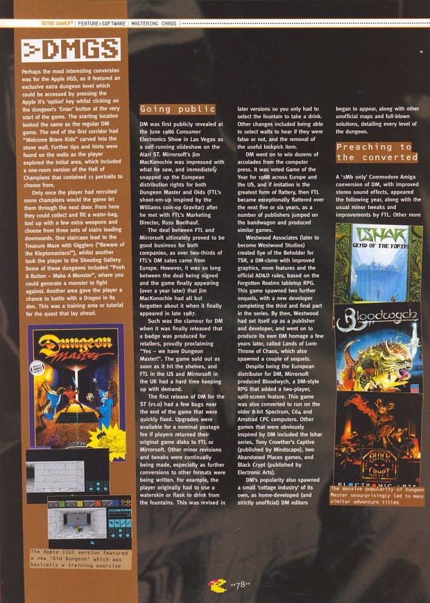 Issue 10 of "Retro Gamer" 6/10